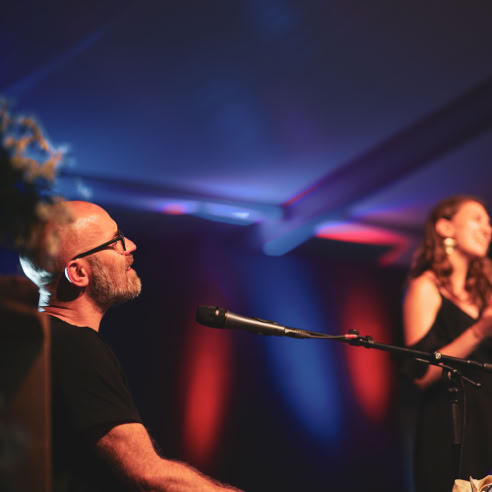 Wave&Sound, Duo, handgemachte Musik, akustische Musik, Leopold Hartzsch, Kathrin Dietz