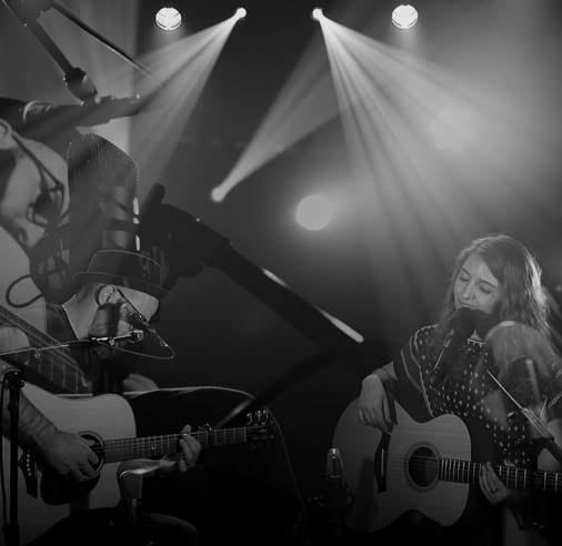 Wave&Sound, Duo, handgemachte Musik, akustische Musik, Leopold Hartzsch, Kathrin Dietz